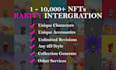 draw and generate 100, 1k, 10k nft art collections