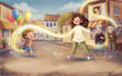illustrate cozy and whimsical childrens book stories