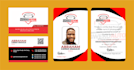 design creative postcards and flyer