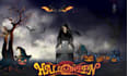 draw mesmeric custom halloween illustration for you