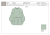 design shirt, blouse, kurta, tops illustration and manufacturing ready tech pack
