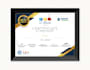 design creative award certificate, diploma certificate
