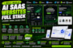 build saas, website and full stack software as ai application developer