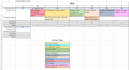 create custom social media content calendar