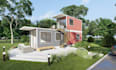 plan shipping container home design, 3d container house apartment architecture