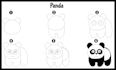 create step by step drawings page