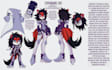 design custom characters, oc, reference sheets