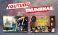 design attractive youtube thumbnail