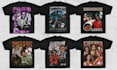 design vintage 90s bootleg rap t shirt for streetwear brand