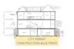 prepare permit, construction blueprint, architecture drawing