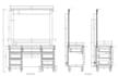 draw accurate 2d furniture drawings for carpentry and production