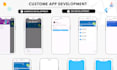develop mobile ios and android app development using react native and flutter