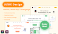 design awesome attractive website and mobile app for your business