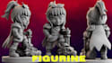 create 3d character, figurine or stl model for 3d printing
