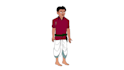make 2d child story and character walk cycle