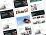 do modern responsive website design UI UX in figma