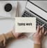 do assignment writting, copypaste, typing work