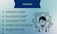 do b2b lead generation and email list buliding