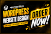 design or redesign responsive wordpress website with elementor pro