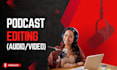 handle podcast editing, mixing, and full podcast production