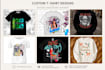 design trendy graphic tees for fashion brands