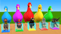 create 3d abc alphabet  kids rhymes 3d animals video  abc learning