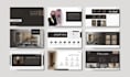 design arabic business profile or presentation