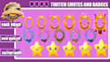 create attractive custom emotes and badges for your stream