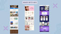 help you design a creative website on wix or wordpress