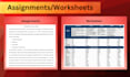 develop nutrition lesson plans, coursework, curriculum, notes, assignments