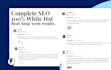 provide complete SEO service and website optimization
