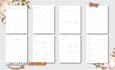 design digital journal, planner and tracker for kdp etsy