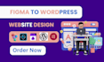 convert psd to wordpress figma to wordpress figma to elementor xd to wordpress