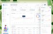 design dashboard, web application, saas, CRM and admin panel