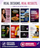 design professional flyers, posters and advertisements