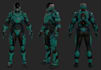 create 3d game character, npcs, game assets in unreal engine and unity