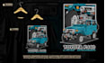 vectorize your vintage car into stunning artwork for print or apparel