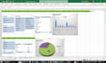 provide excel data analysis and visualisations