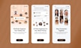 design mobile app UI UX, app design in figma