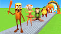 create tung tung sahur italian brainrot 3d cartoons