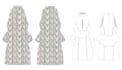 do technical flat drawing and fashion flat sketches