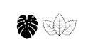 draw vector silhouette and stencil illustration and object