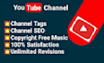 create and setup youtube channel with professional SEO