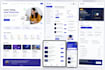 design responsive education website UI UX