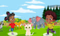 draw professional cute children book illustration