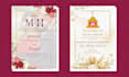 design custom theme indian wedding invite and birthday invite ecards