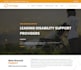 develop a custom ndis services website with wordpress