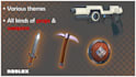 create game ready 3d items, weapons, objects for any roblox project