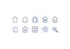 design vector line icons