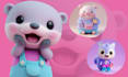 create 3d stylized cute animal mascot, low poly character for game and animation